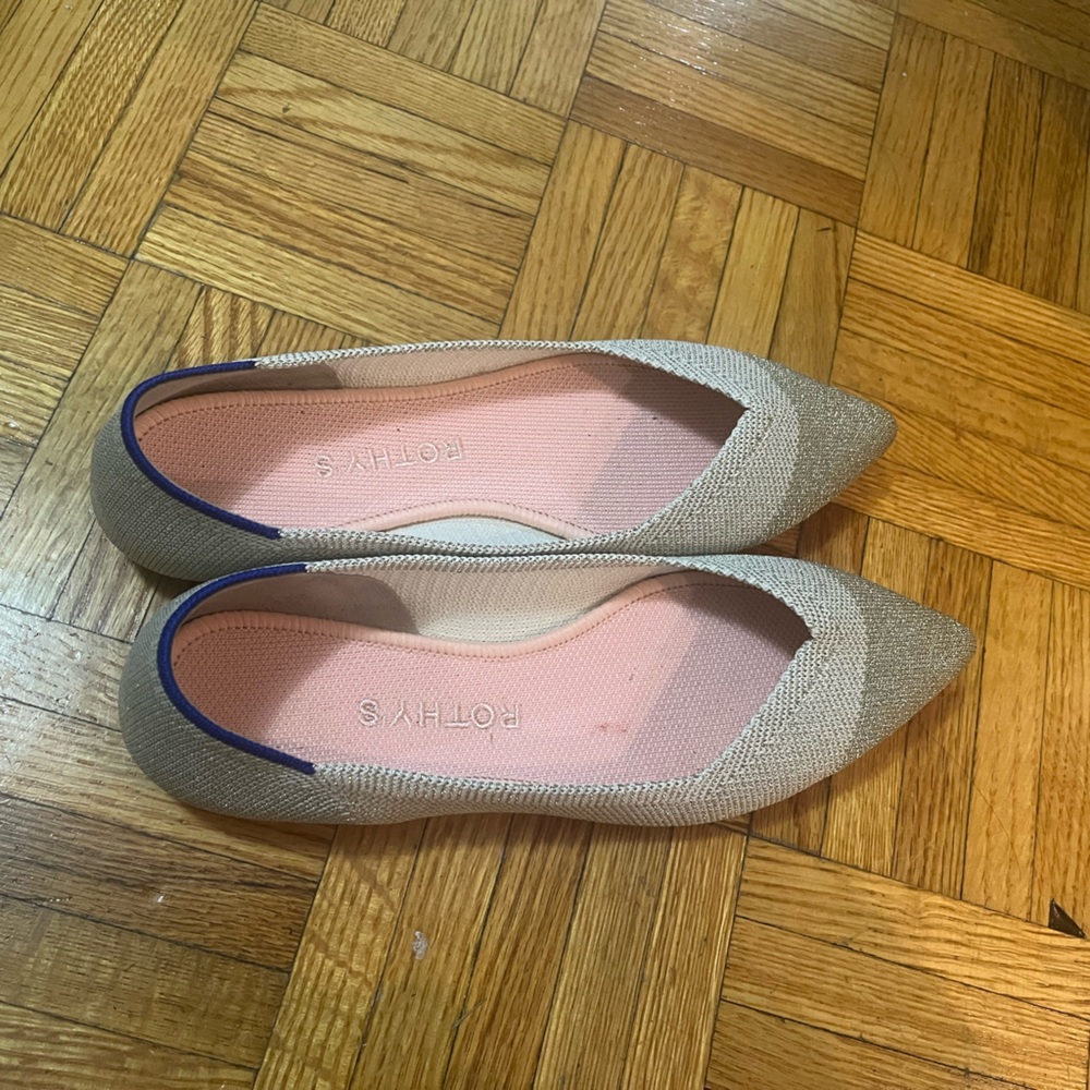 Rothy's Flats - Tho Point - Diamond Metallic